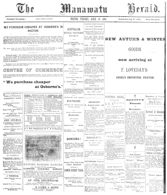 Issue page