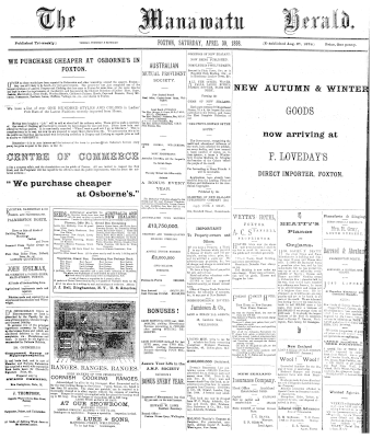Issue page