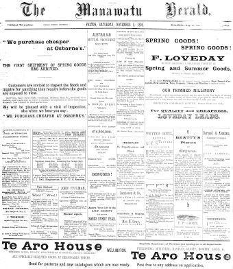 Issue page