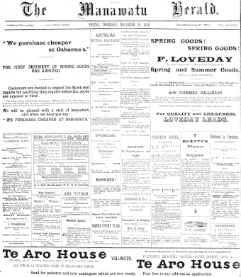 Issue page