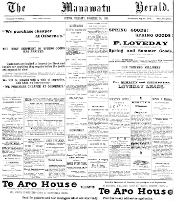 Issue page