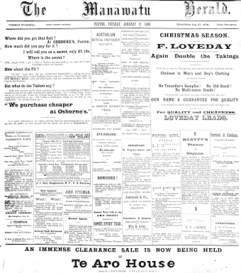 Issue page