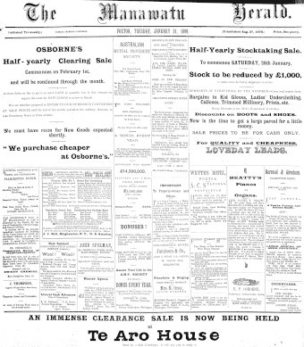 Issue page