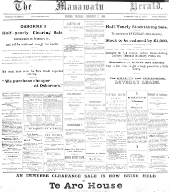 Issue page