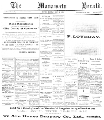 Issue page