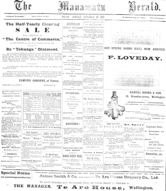 Issue page