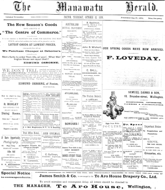 Issue page