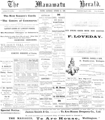 Issue page