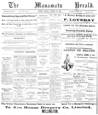 Issue page