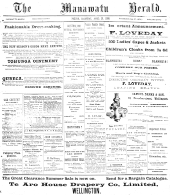 Issue page
