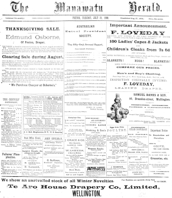 Issue page