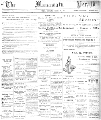 Issue page