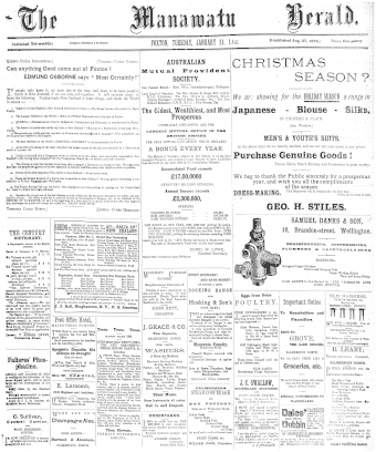 Issue page