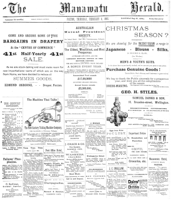 Issue page