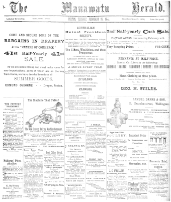 Issue page