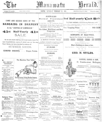 Issue page