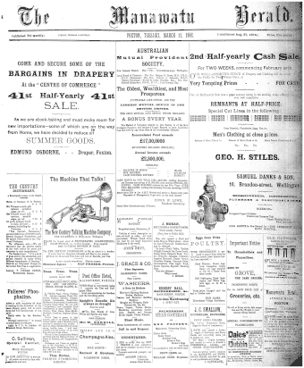 Issue page