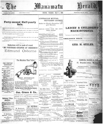 Issue page