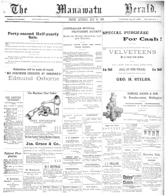 Issue page