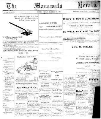 Issue page