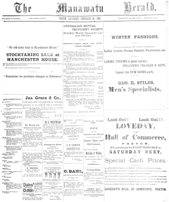 Issue page