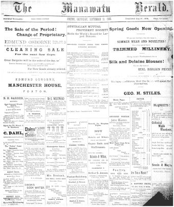 Issue page