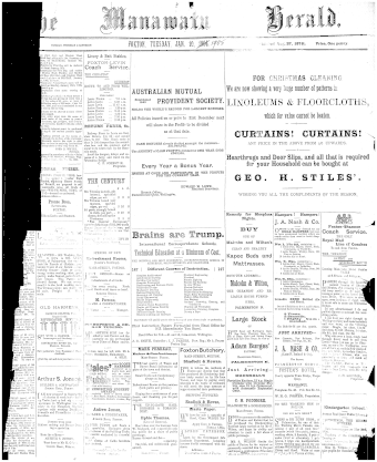 Issue page