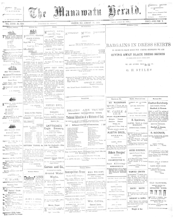 Issue page