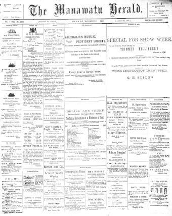 Issue page