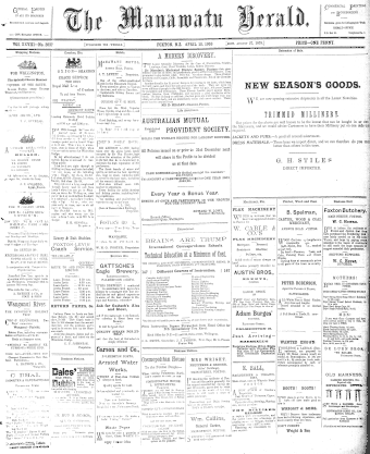 Issue page