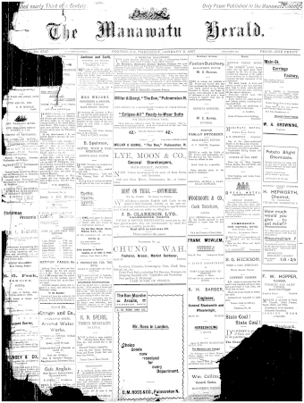 Issue page