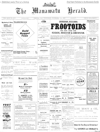 Issue page