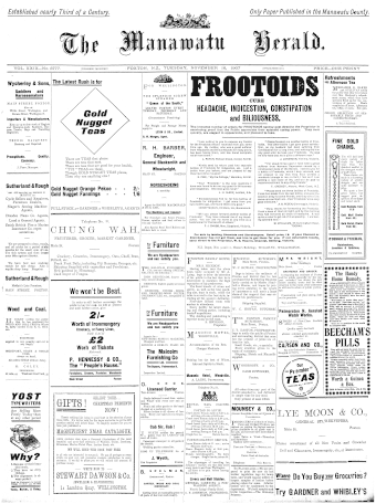 Issue page