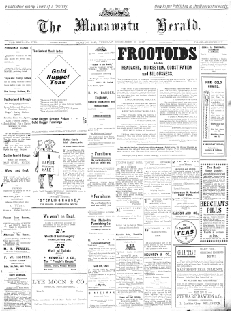Issue page