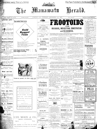 Issue page