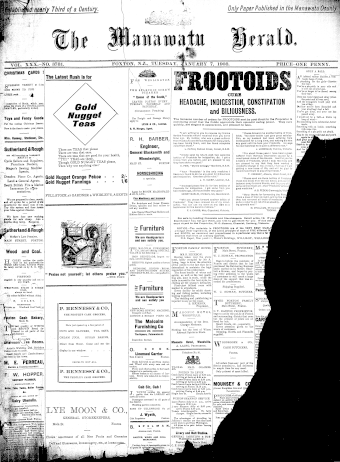 Issue page