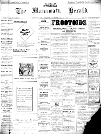 Issue page