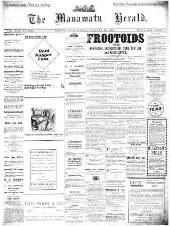 Issue page