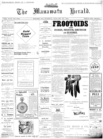 Issue page