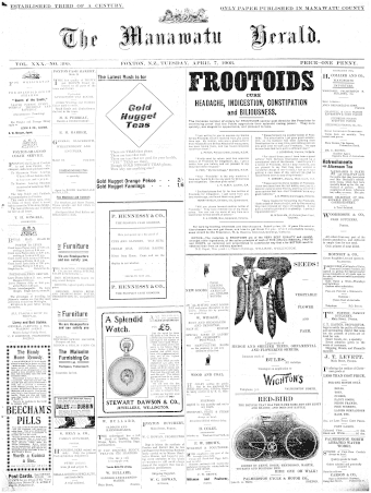 Issue page