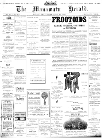 Issue page