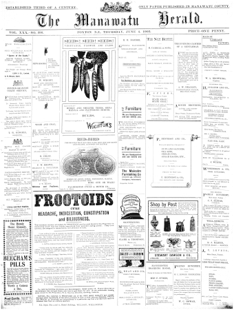 Issue page