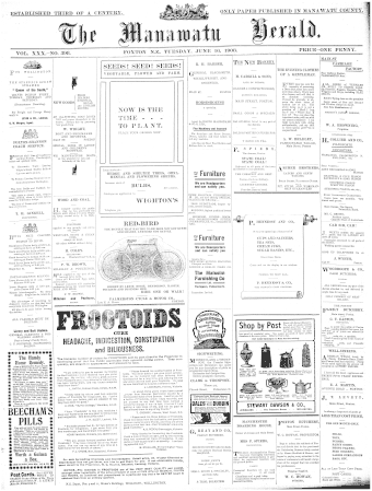 Issue page