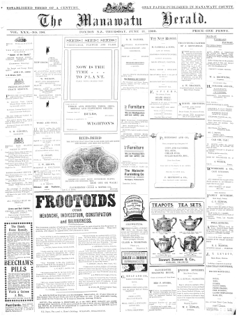 Issue page