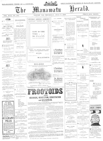 Issue page