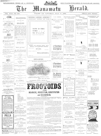 Issue page