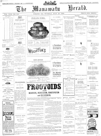 Issue page