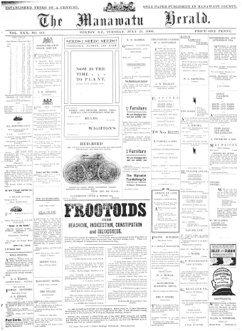 Issue page