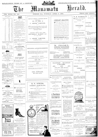 Issue page