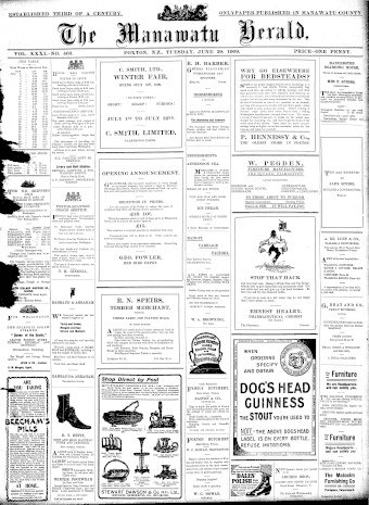 Issue page